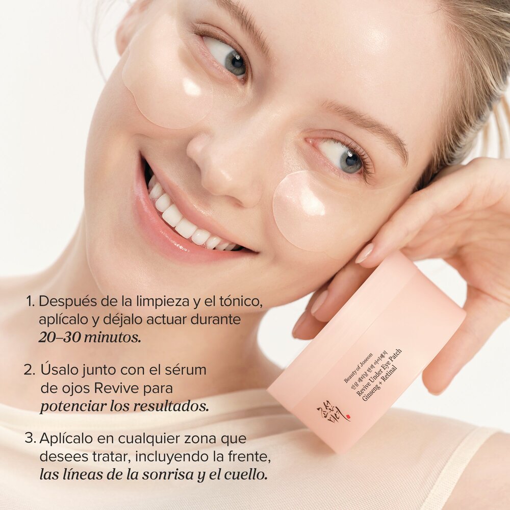 REVIVE GINSENG UNDER EYE PATCHES (PARCHES PARA CONTORNO DE OJOS)